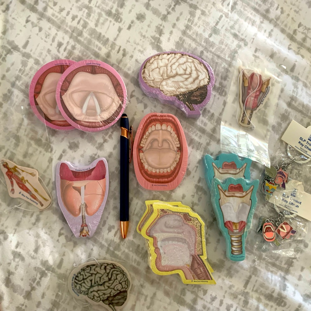 Speech pathology stationary set